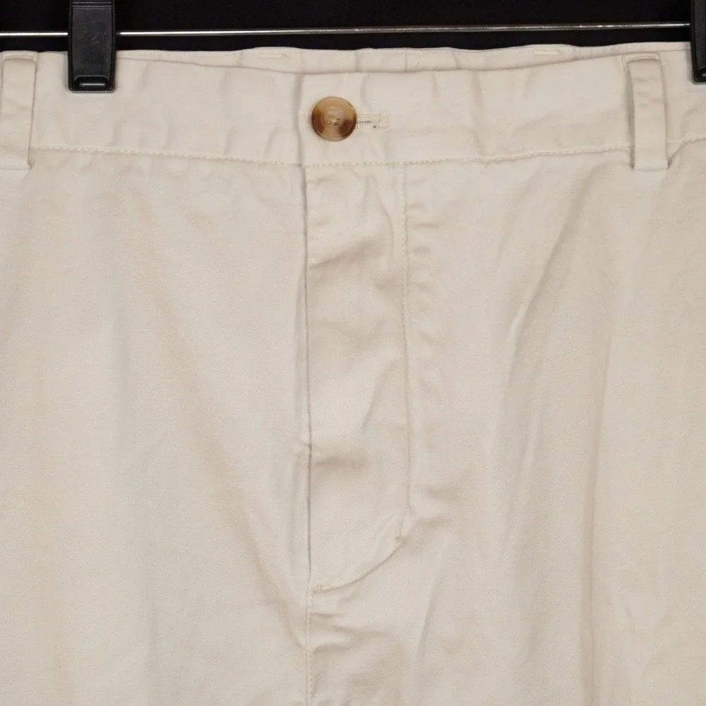 Vineyard Vines Breaker Shorts Mens 44 Beige Chino Casual Stretch Cotton Twill